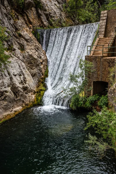 Водопад Sierras Cazorla Хаэн Испания Лицензионные Стоковые Изображения