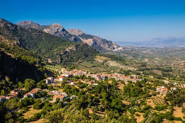 Desa Tradisional Sierras Cazorla Taman Alam Segura Las Villas Iruela — Stok Foto