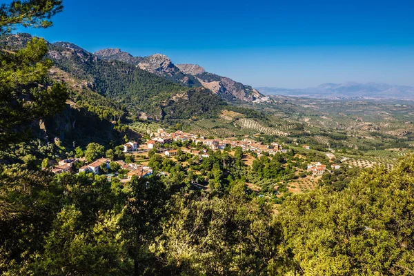 Traditional Village Sierras Cazorla Segura Las Villas Natural Park Iruela — стокове фото