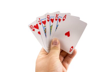 En iyi olası Poker el Royal Flush