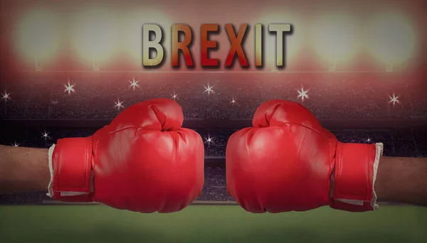 Brexit symbolic boxing match