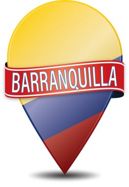 Barranquilla Kolombiya parlak web PIN