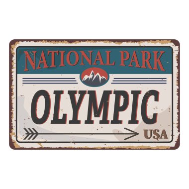 Olimpiyat Ulusal Parkı, Usa açık hava macera illüstrasyonu