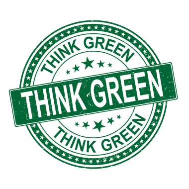 Küçük yıldızlı Grunge kauçuk damgası ve içinde 