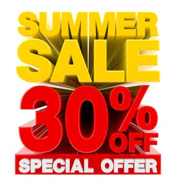 Yaz indirimi% 30 indirimli Özel Teklif 3D görüntüleme