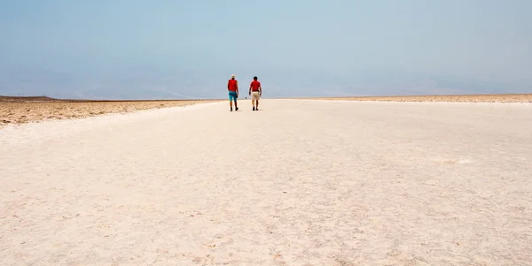 Badwater, doliny śmierci — Zdjęcie stockowe