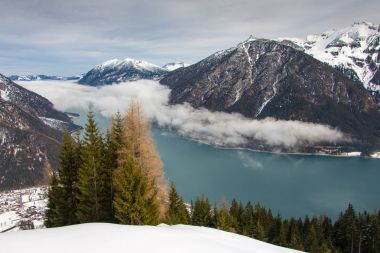 Kış manzara Achensee