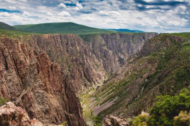 чорний Каньйон gunnison Національний парк в Колорадо, США.