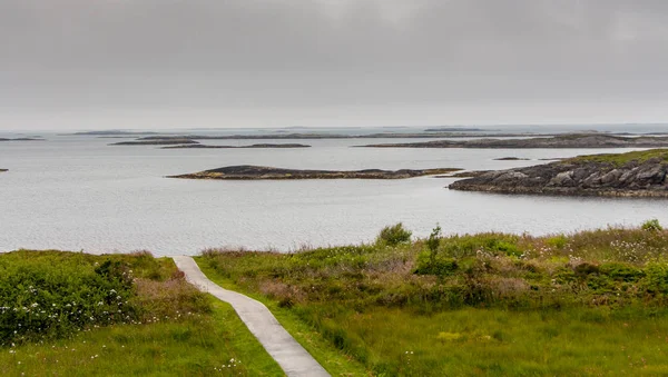 Norveç 'te Norveç deniz manzarası
