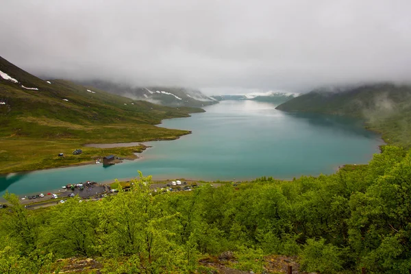 Hermoso Paisaje Noruega Escandinavia Paisaje Montañoso Noruego — Foto de Stock