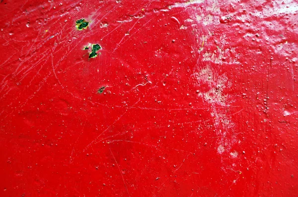 Paslı metal bir duvarın fotoğrafçılığını kapat 