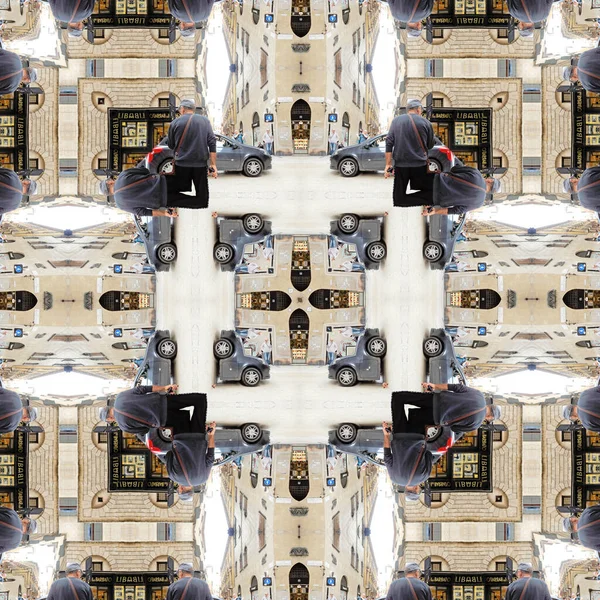 Soyut dijital düzenlenmiş renk fotoğrafçılığı, arkaplan olarak kullanılmak üzere tasarlandı