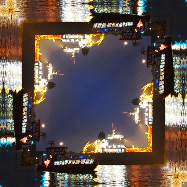 Soyut dijital düzenlenmiş renk fotoğrafçılığı, arkaplan olarak kullanılmak üzere tasarlandı