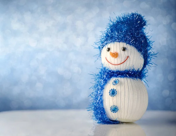 Juguete de Navidad, muñeco de nieve —  Fotos de Stock