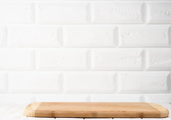 Table with a cutting board — Stock Photo, Image