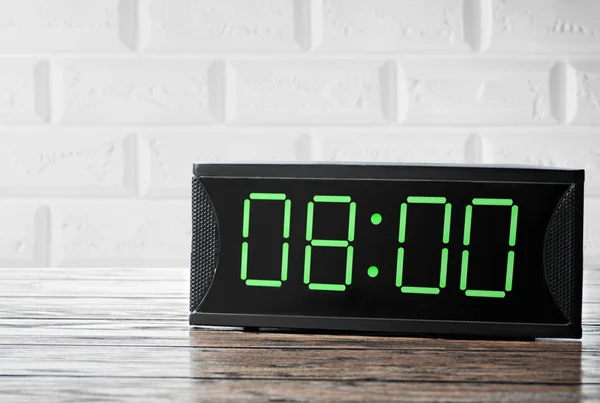 Digital electronic clock — Stock Photo, Image