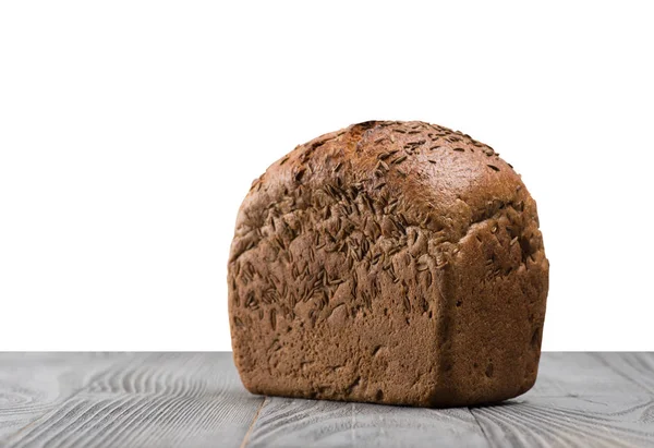 Хлеб с изолированным фоном — стоковое фото