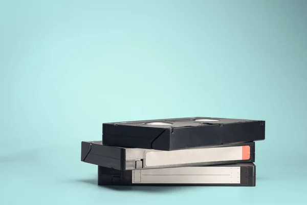 Видеокассеты VHS — стоковое фото