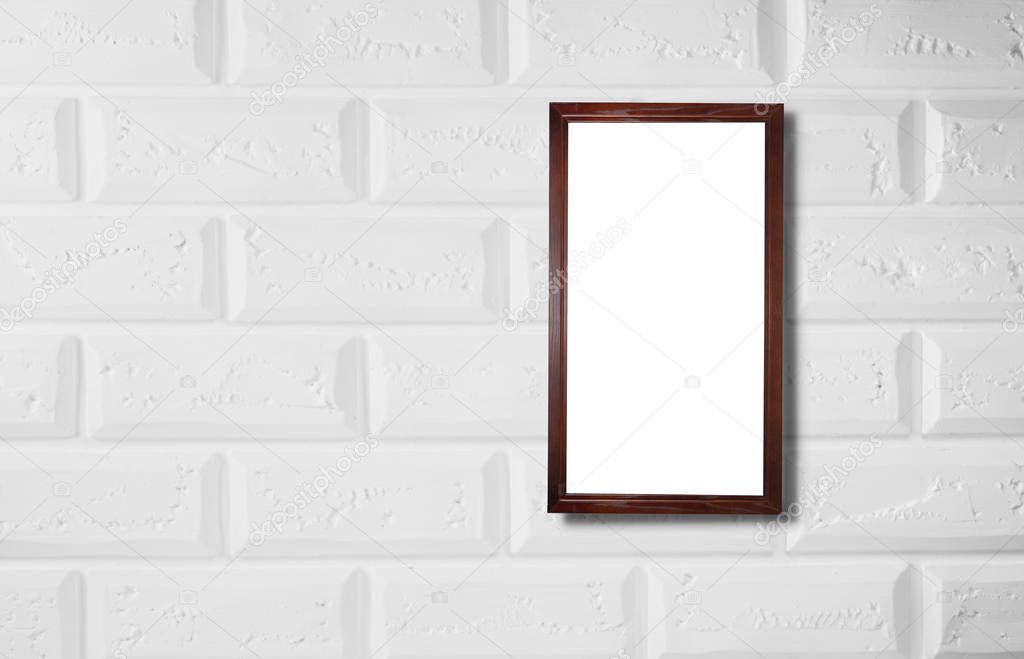 Vertical picture frame