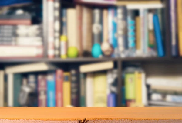 Tavolo Libreria sfondo — Foto Stock