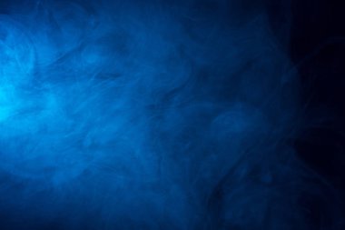 Mavi dumanlı doku