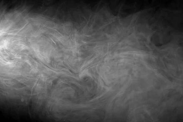 黑烟抽象纹理 — 图库照片