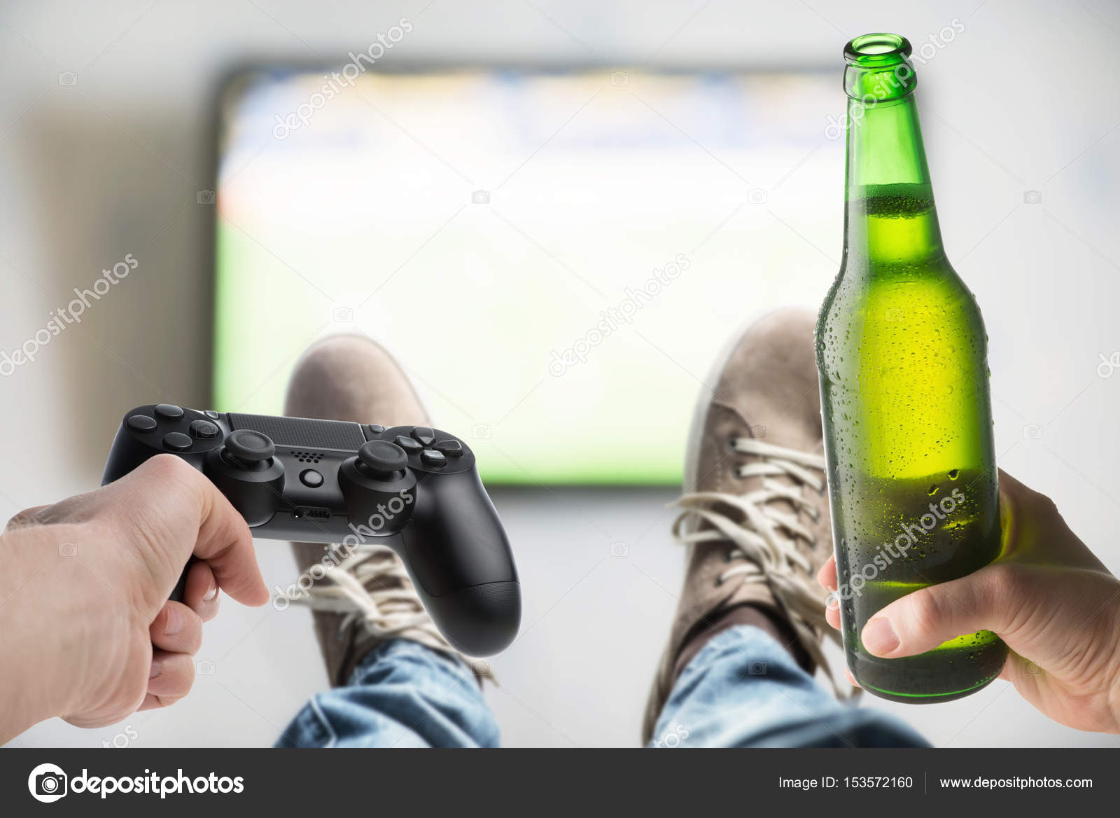 drinking and video games