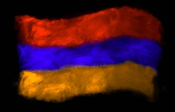 Εθνική σημαία της Αρμενίας — Φωτογραφία Αρχείου