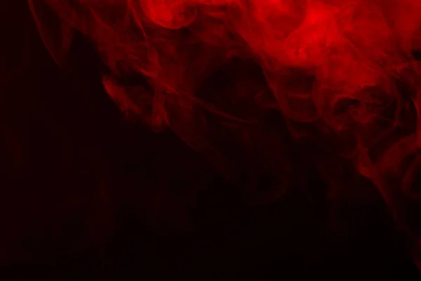 Červené textury kouře — Stock fotografie