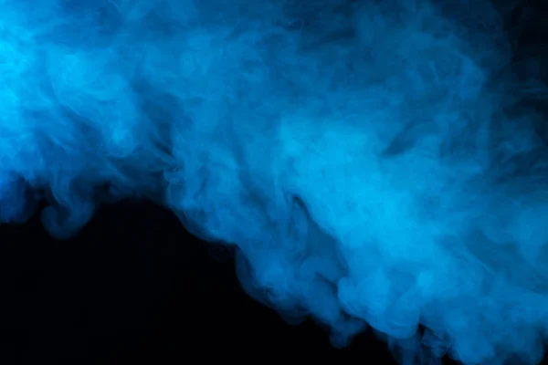 Blue smoke  texture — Stock Photo, Image