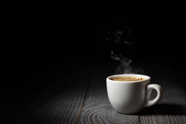 Espresso csésze fehér — Stock Fotó
