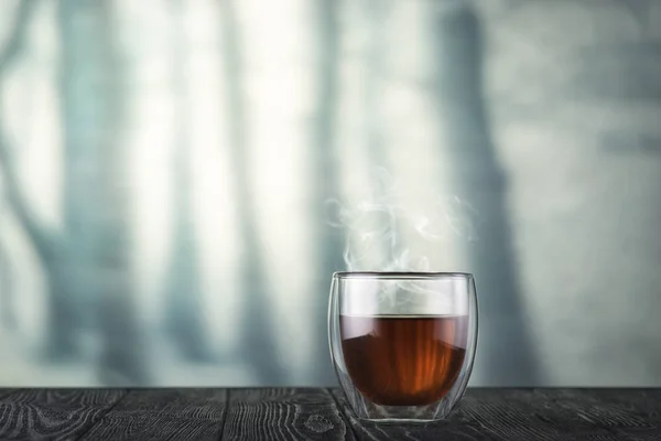 Té de invierno en un vaso —  Fotos de Stock