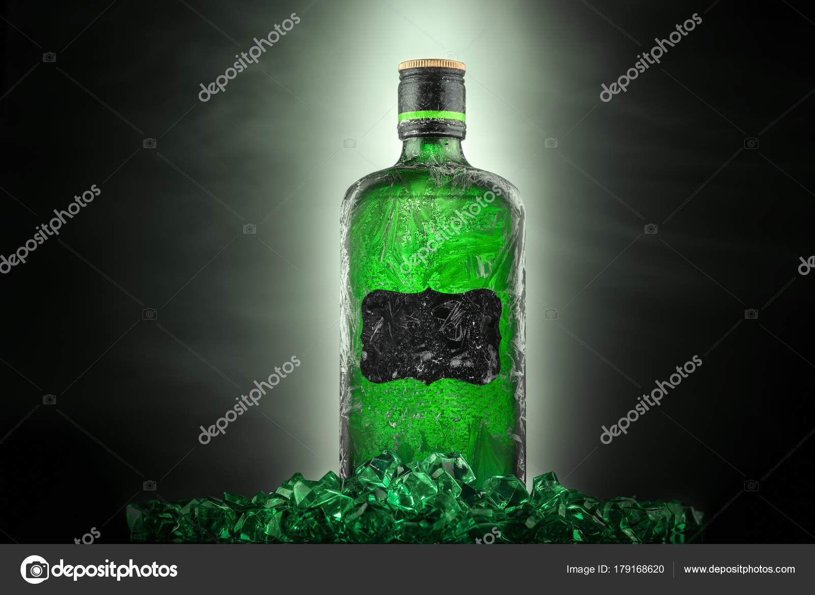 Ice Liquor — Stock Photo © olegkrugllyak 179168620