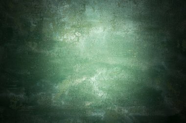 Yeşil beton duvar - arka plan