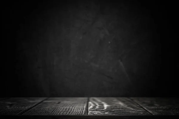 Черный Фон Столешницей — стоковое фото