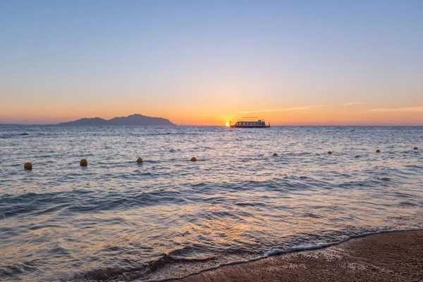 Isla Mar Sol Naciente — Foto de Stock