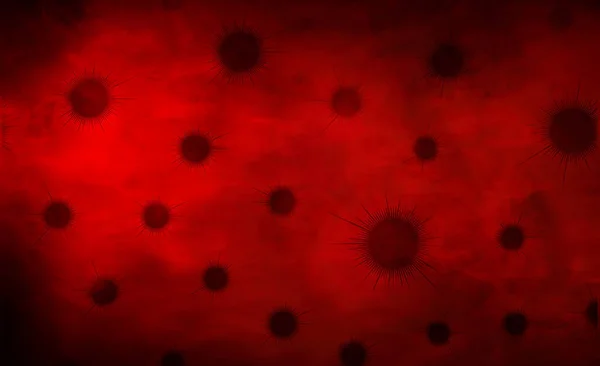 Vírus Sangue Humano Coronavírus 2020 Pandemia — Fotografia de Stock