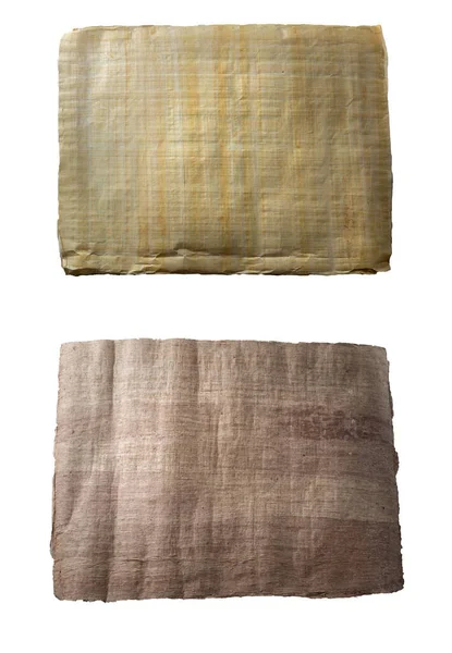 Zole Bir Arkaplanda Açık Koyu Papirüs — Stok fotoğraf