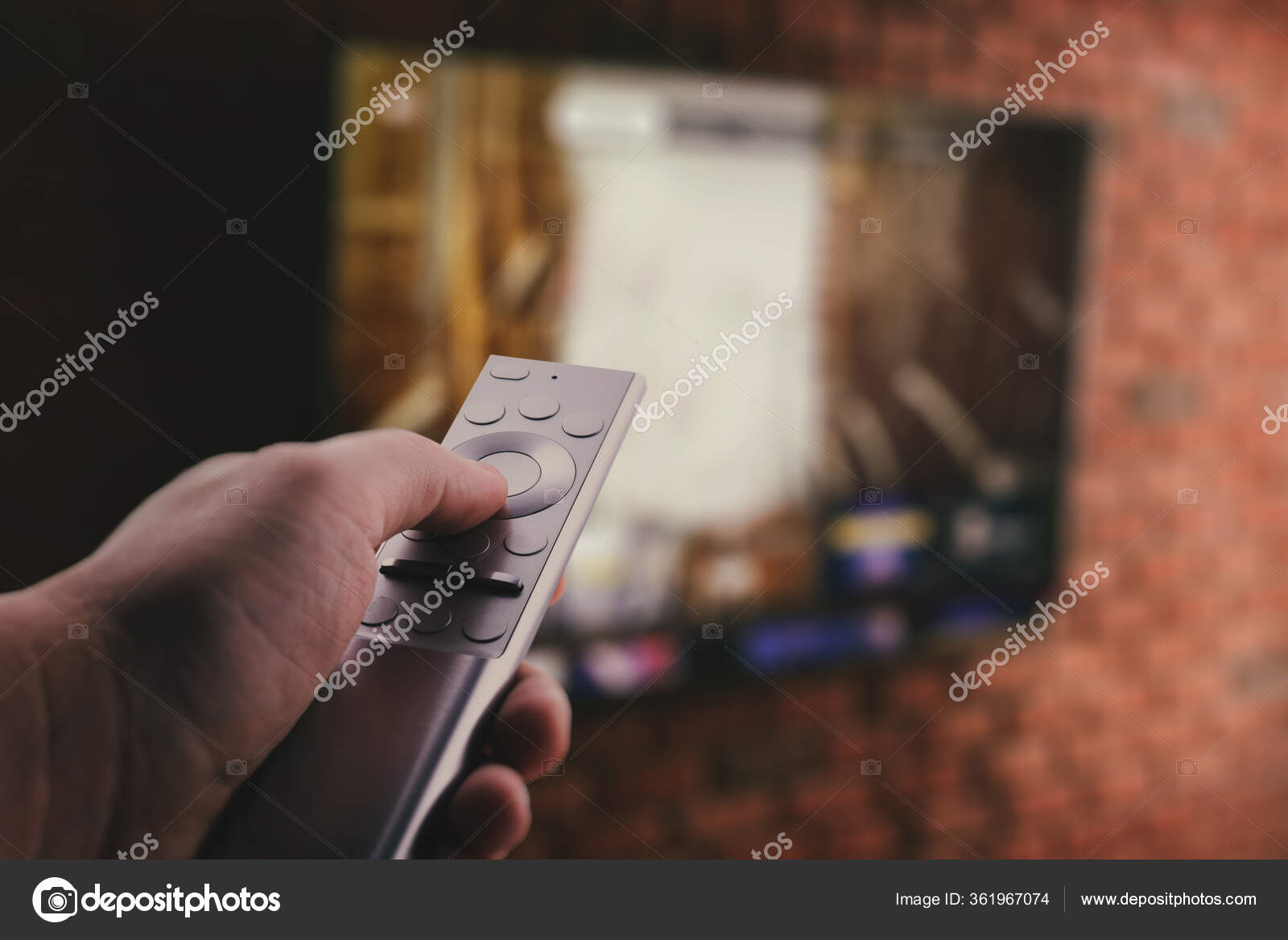 Remote Control Hand Wall Stock Photo by ©olegkrugllyak 361967074