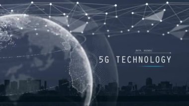 Dijital dünya, Ai teknolojisi, 5G ağı, Fintech, çok ve gelişmiş teknoloji.