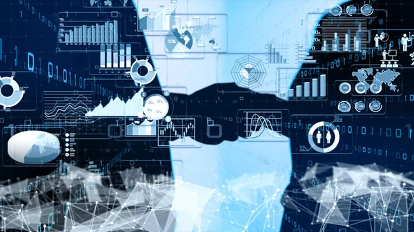 Zakelijke Infographics Set Met Verschillende Diagram Illustratie Gegevens Visualisatie Elementen — Stockfoto