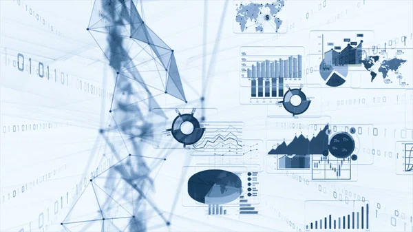 Geschäftsinfografiken Mit Unterschiedlichen Diagrammen Datenvisualisierungselemente Marketing Diagramme Und Graphen — Stockfoto