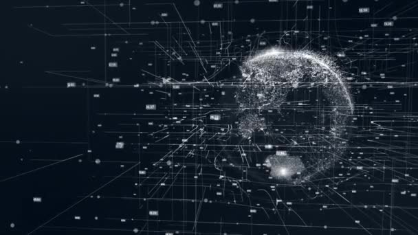 Infográficos Negócios Com Diferentes Ilustrações Diagrama Elementos Visualização Dados Gráficos — Vídeo de Stock