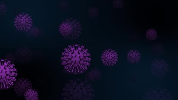 Grafiken Die Den Durch Das Coronavirus Verursachten Börsencrash Darstellen — Stockvideo