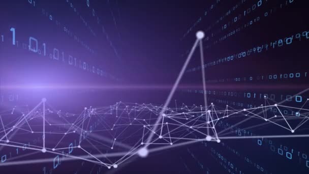 Conjunto Infografías Negocios Con Ilustración Diagrama Diferente Elementos Visualización Datos — Vídeo de stock