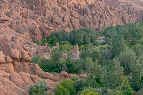 Monkey fingers or fingers of God or feet of God or brain of the Atlas in the Gorge of Dades. Morocco