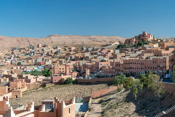 Pohled na Boumalne Dades v provincii Tinghir. Maroko. — Stock fotografie