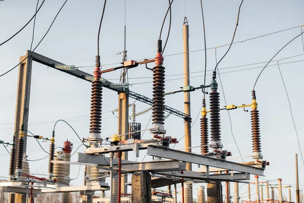 Electrical substation equipment. Transformers, disconnectors. Power engineering