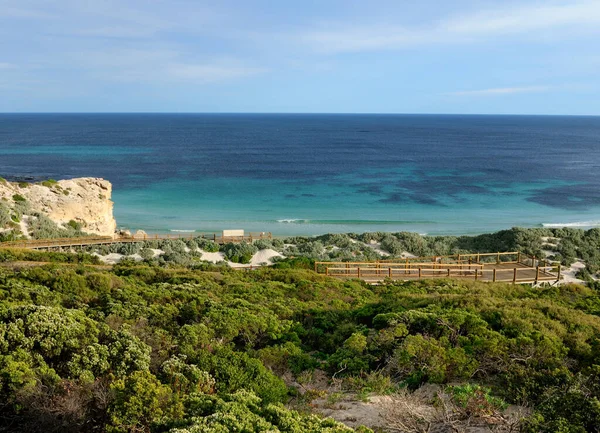 Vista Mar Seal Bay Kangaroo Island Austrália — Fotografia de Stock