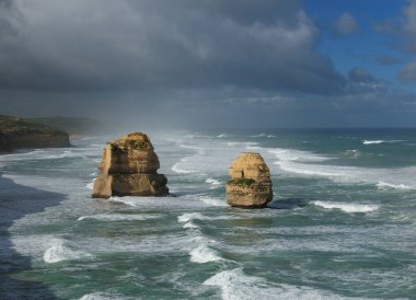 Haystacks Close To Gibson Beach At Great Ocean Road Victoria Australia